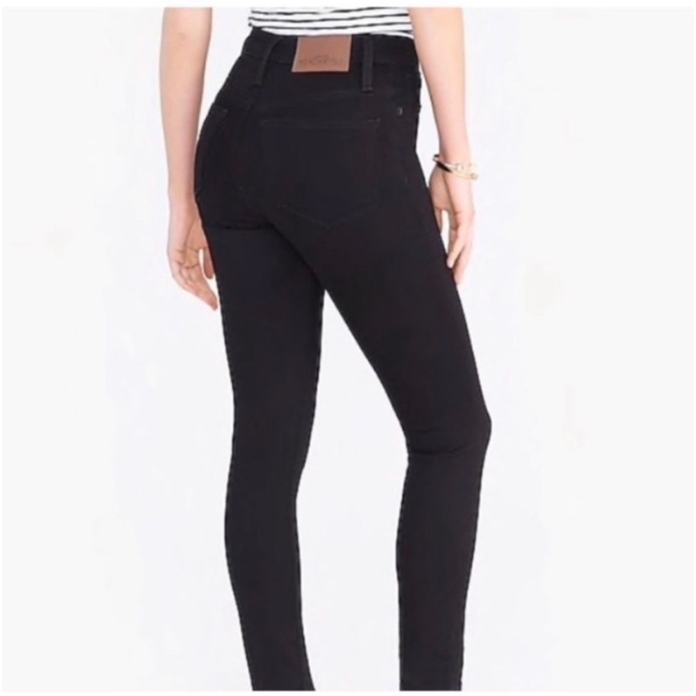 J crew Mercantile Womens Black High Rise Curvy Skinny Jeans Size 28 Style k3364